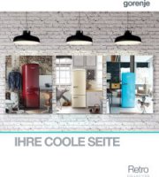 Katalog von Gorenje Retro Kühlschrank Hausgeräte Outlet