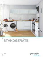 Katalog Standgeräte von Gorenje Hausgeräte Outlet