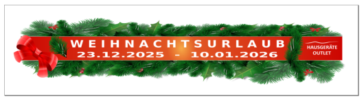 WEIHNACHTSURLAUB 2025-2026